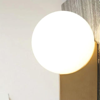 Lustra Applique Murale Globe en Verre Sculptural