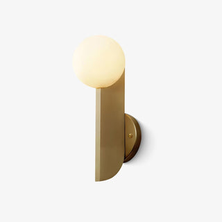 Lustra Applique Murale Globe en Verre Sculptural