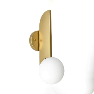Lustra Applique Murale Globe en Verre Sculptural