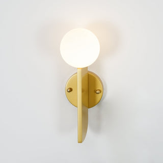 Lustra Applique Murale Globe en Verre Sculptural