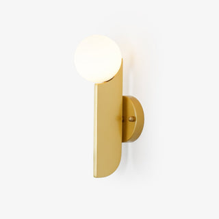 Lustra Applique Murale Globe en Verre Sculptural