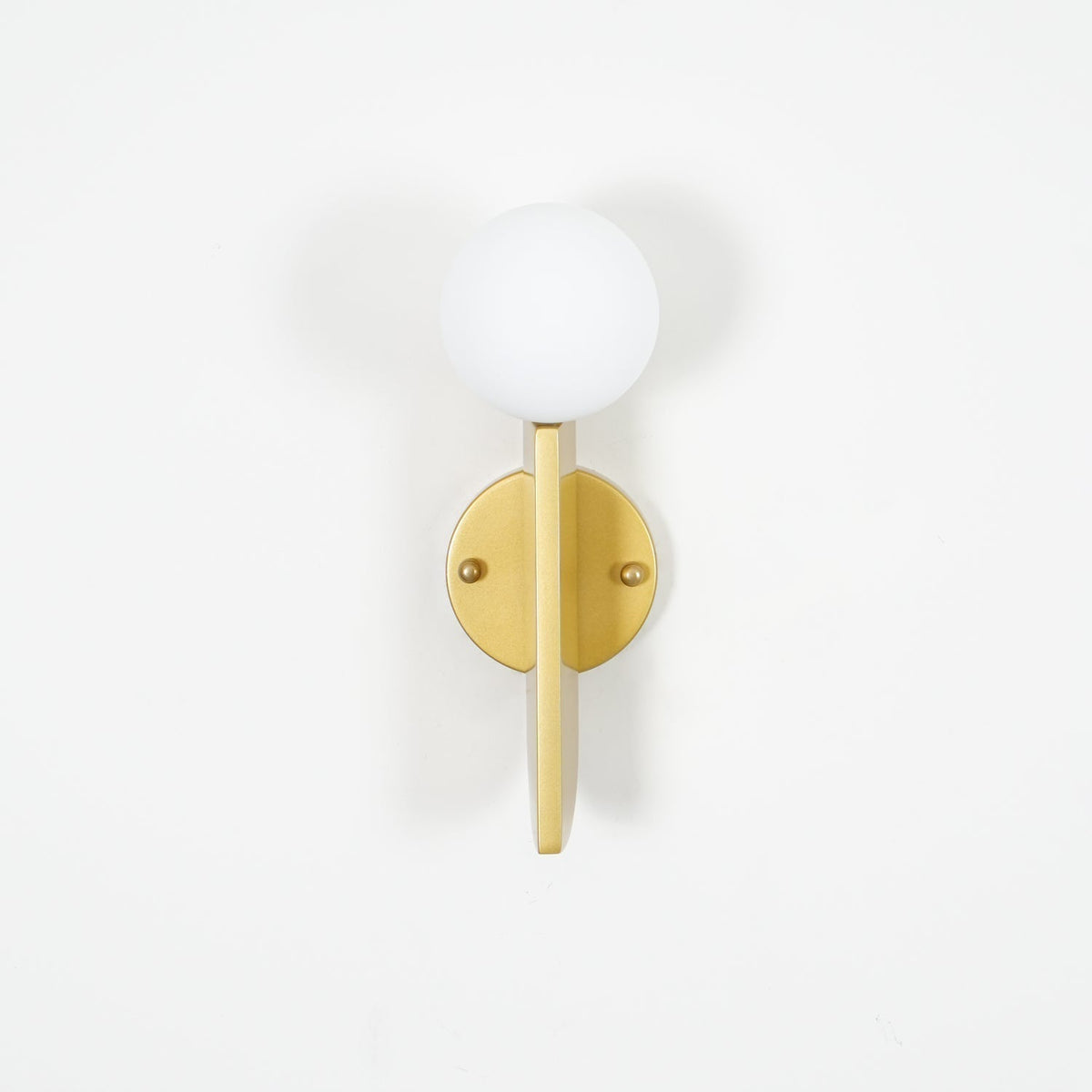 Casiane Applique Murale Globe en Verre Sculptural