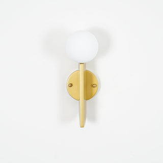 Lustra Applique Murale Globe en Verre Sculptural