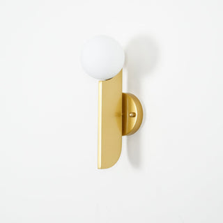 Lustra Applique Murale Globe en Verre Sculptural