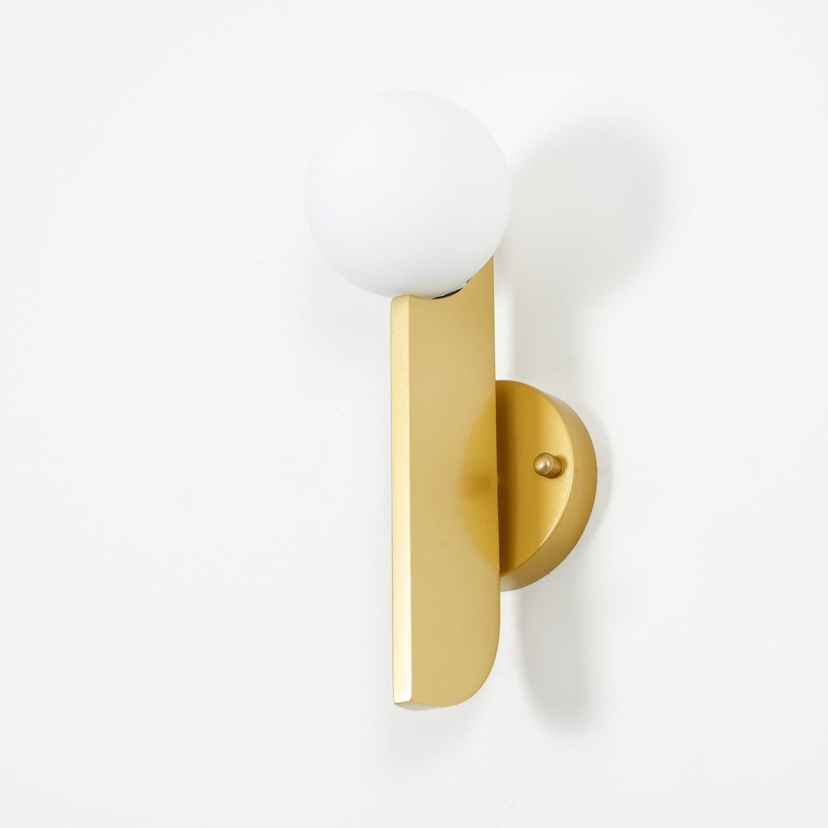 Casiane Applique Murale Globe en Verre Sculptural