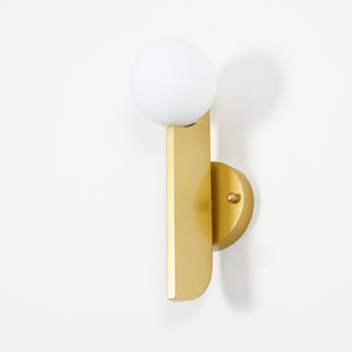 Lustra Applique Murale Globe en Verre Sculptural