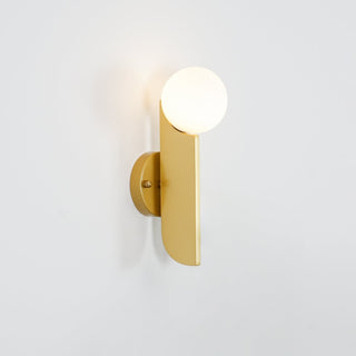 Lustra Applique Murale Globe en Verre Sculptural