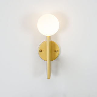 Lustra Applique Murale Globe en Verre Sculptural
