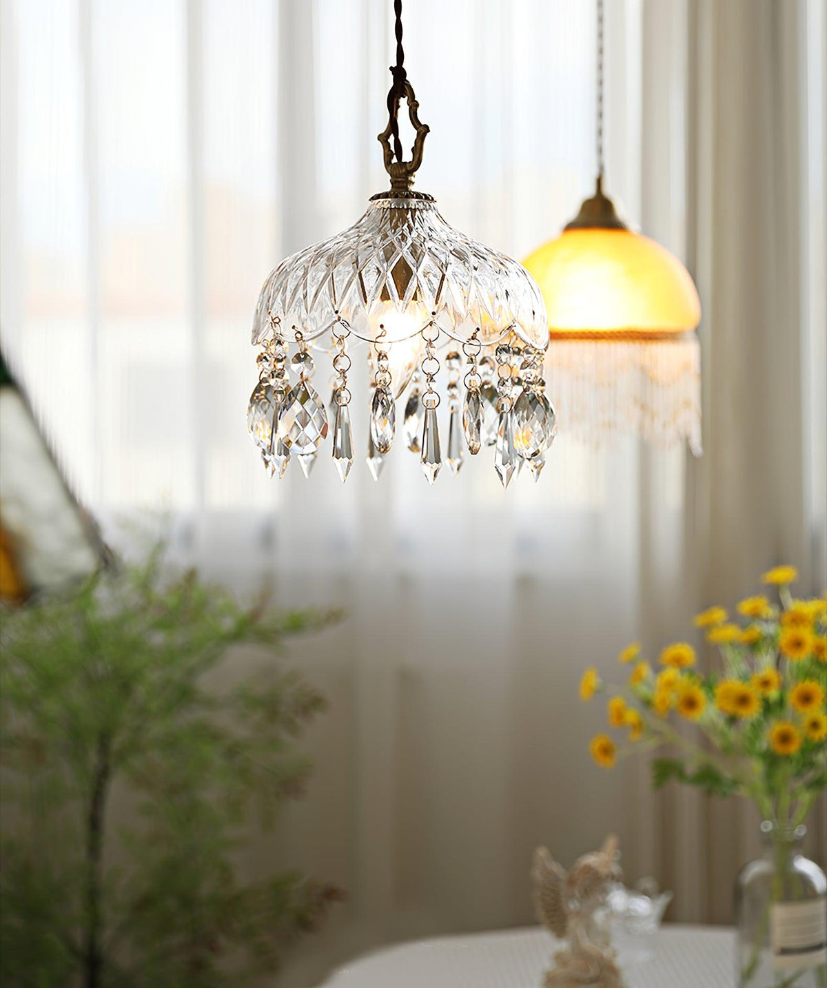 Elyran Suspension Cristal Vintage