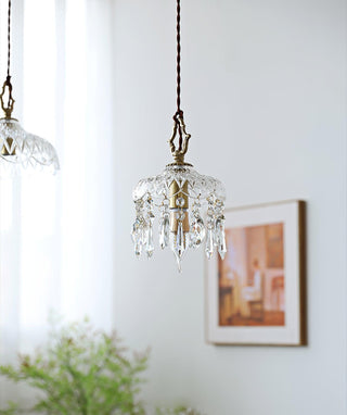 Elyran Suspension Cristal Vintage