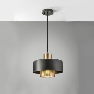 Zynthre Lampe à suspension industrielle classique
