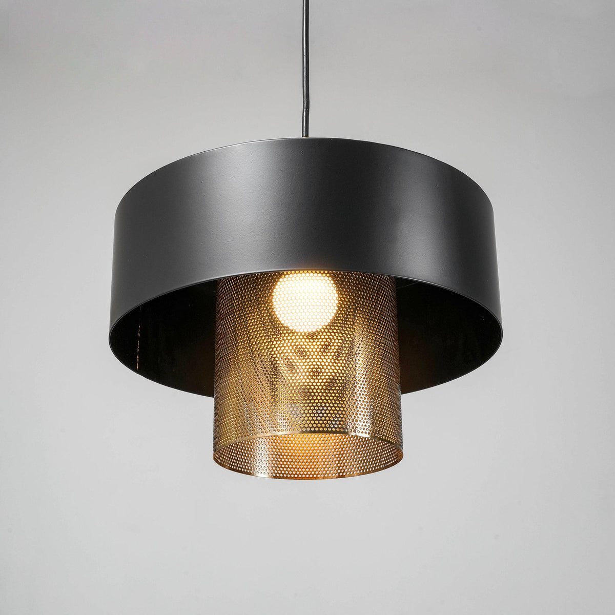 Zynthre Lampe à suspension industrielle classique
