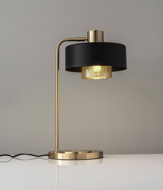 Bronze Contemporary Table Lamp-Neutral Decor