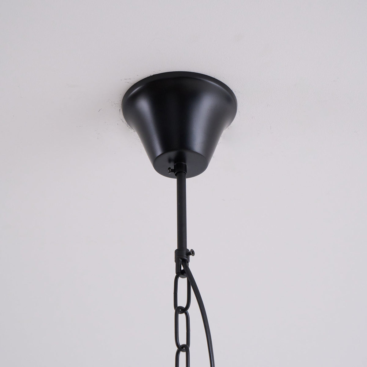 Svelte Suspension en Verre Vintage Industriel