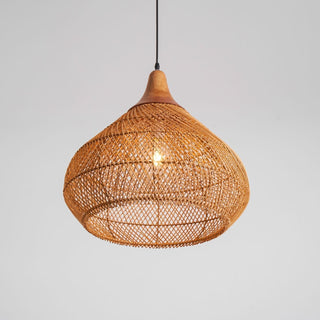 Solavn Lampe suspendue en bois de rotin