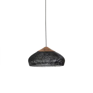 Evelyn Suspension en Rotin Tressé pour Salon