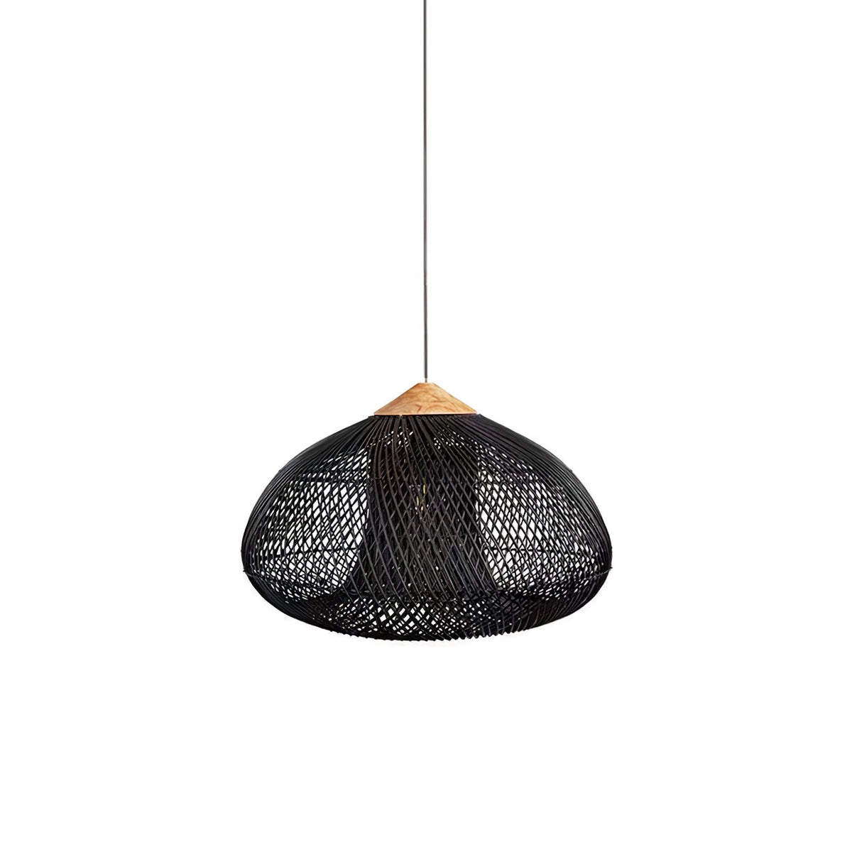 Solavn Lampe suspendue en bois de rotin