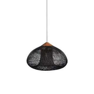 Evelyn Suspension en Rotin Tressé pour Salon