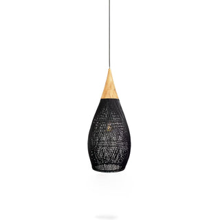 Solavn Lampe suspendue en bois de rotin