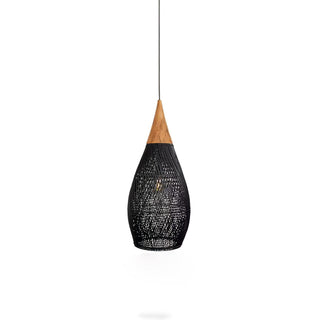 Evelyn Suspension en Rotin Tressé pour Salon