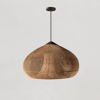 Evelyn Suspension en Rotin Tressé pour Salon