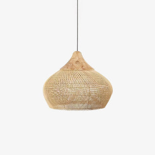 Solavn Lampe suspendue en bois de rotin