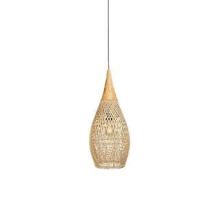 Solavn Lampe suspendue en bois de rotin