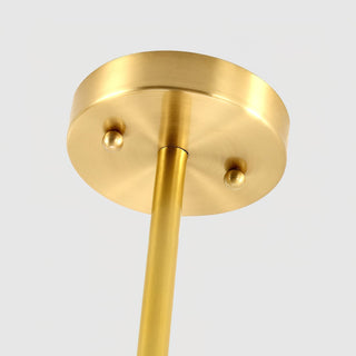 Kinetic Individuel Créativité Laiton Verre Lustre