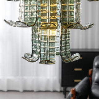 Aether Postmodern Luxe Verre Métal Lustre