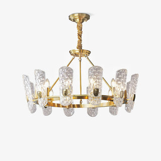Celeste Lustre Central en Laiton Élégant