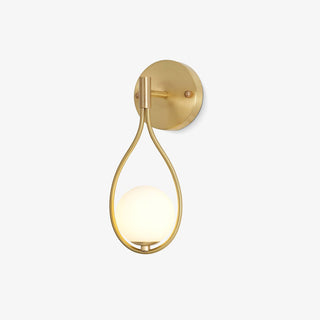 Icarila Moderne Minimaliste Vanité Laiton Verre Applique Murale
