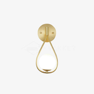 Icarila Moderne Minimaliste Vanité Laiton Verre Applique Murale