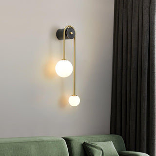 Elaro Applique Murale Arc en Laiton