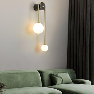 Elaro Applique Murale Arc en Laiton