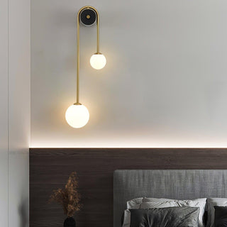 Elaro Applique Murale Arc en Laiton