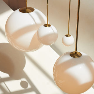 Lustra Suspension Collection Architecturale en Laiton-Luire