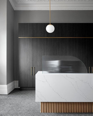 Lustra Suspension Collection Architecturale en Laiton-Luire