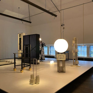 Lustra Suspension Collection Architecturale en Laiton-Luire