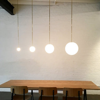 Lustra Suspension Collection Architecturale en Laiton-Luire