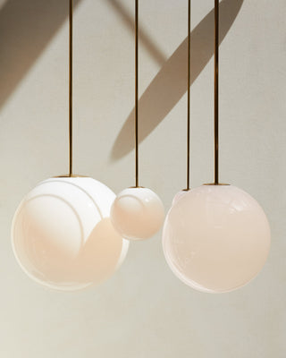 Lustra Suspension Collection Architecturale en Laiton-Luire