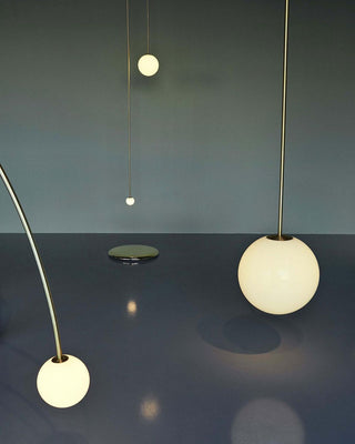 Lustra Suspension Collection Architecturale en Laiton-Luire