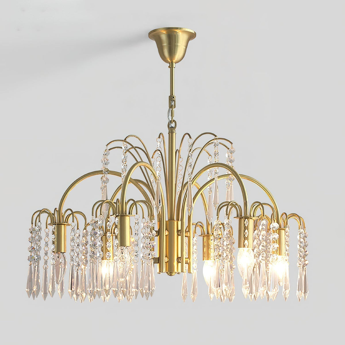 Voyant Prime Luxe Bougie Cristal Lustre