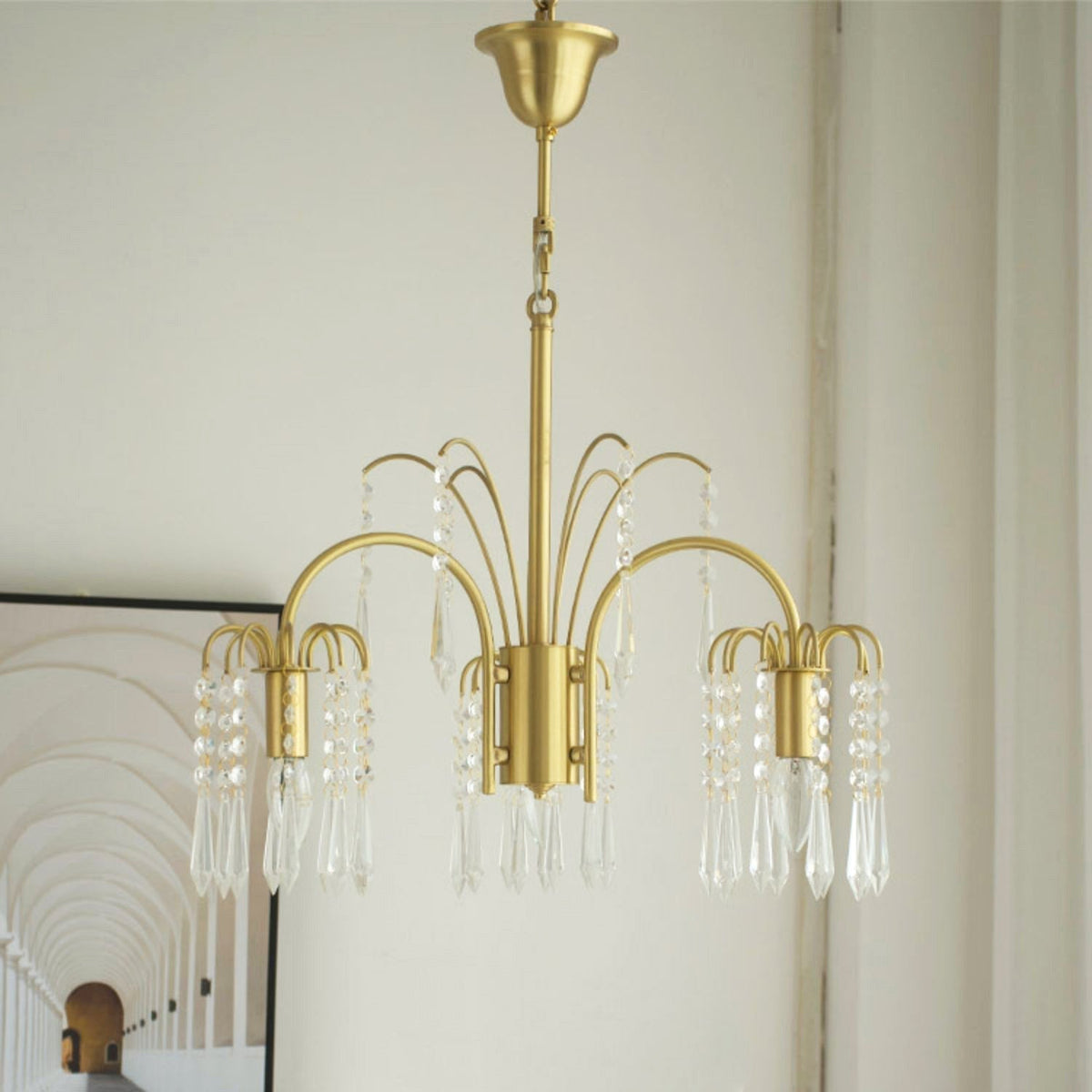 Voyant Prime Luxe Bougie Cristal Lustre