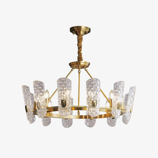 Celeste Lustre Central en Laiton Élégant