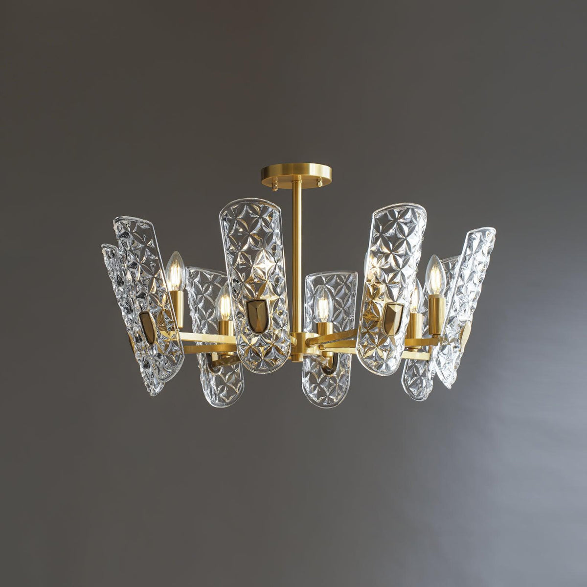 Ivaranne Lustre Central en Laiton Élégant