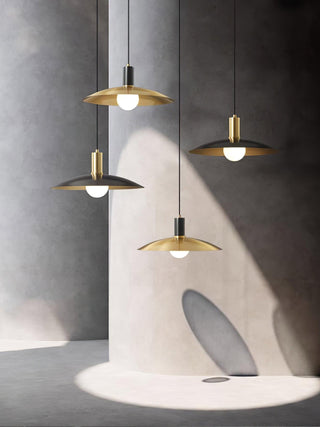 Thalora Suspension Laiton Verre Classique