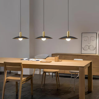 Thalora Suspension Laiton Verre Classique