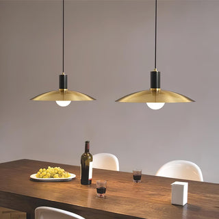 Thalora Suspension Laiton Verre Classique