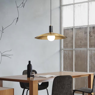 Thalora Suspension Laiton Verre Classique
