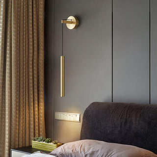 Thomasina Applique Murale Ligne Laiton Moderne Minimaliste-Luire